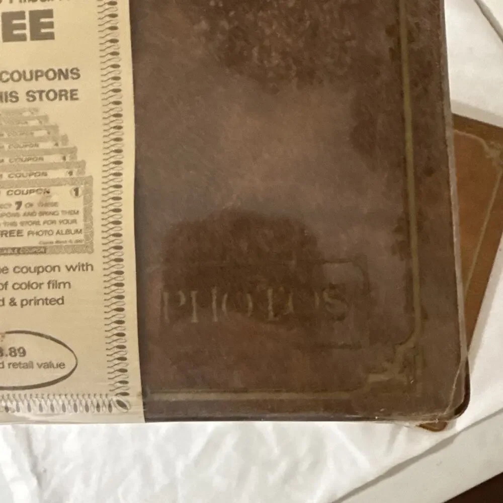 Lot Of 2 Vintage 20th Century Photo Album 13” x 9” x 1-1/2” - deluxe promotion